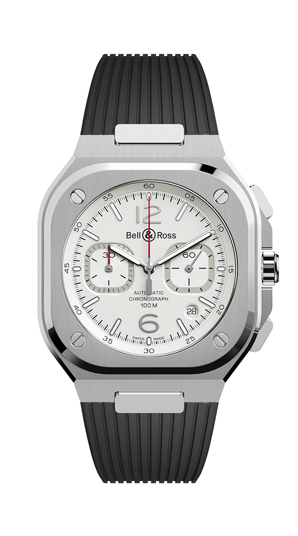 BR 05 Chrono White Hawk   Urban Référence :  BR05C-SI-ST/SRB -1