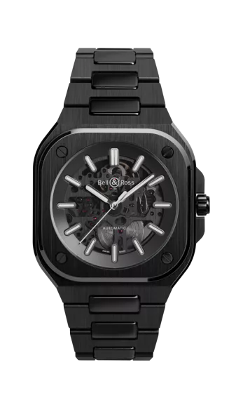 BR 05 SKELETON BLACK CERAMIC