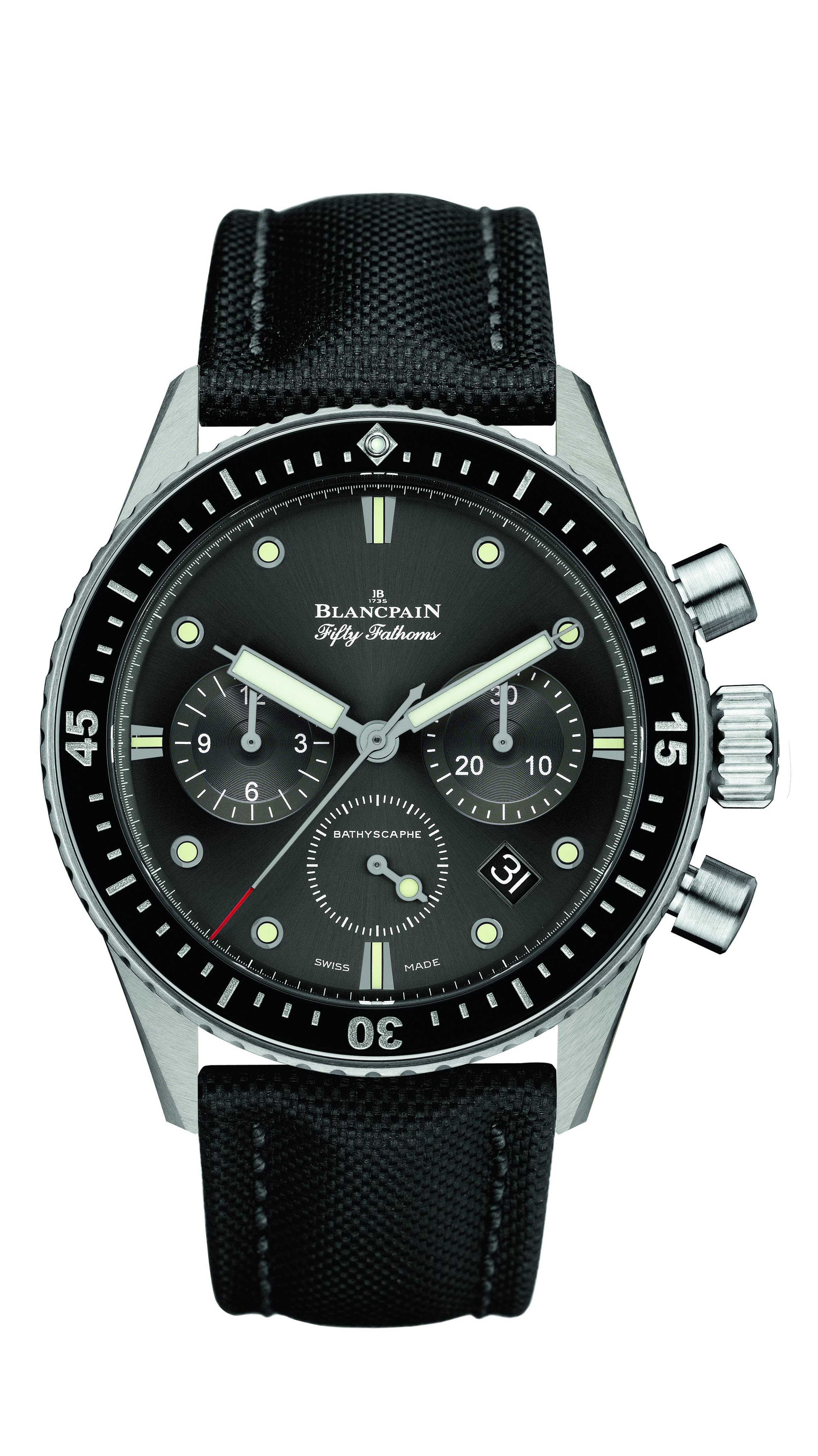 Fifty Fathoms Bathyscaphe Flyback Chronograph  Fifty Fathoms Référence :  5200 1110 B52A -1