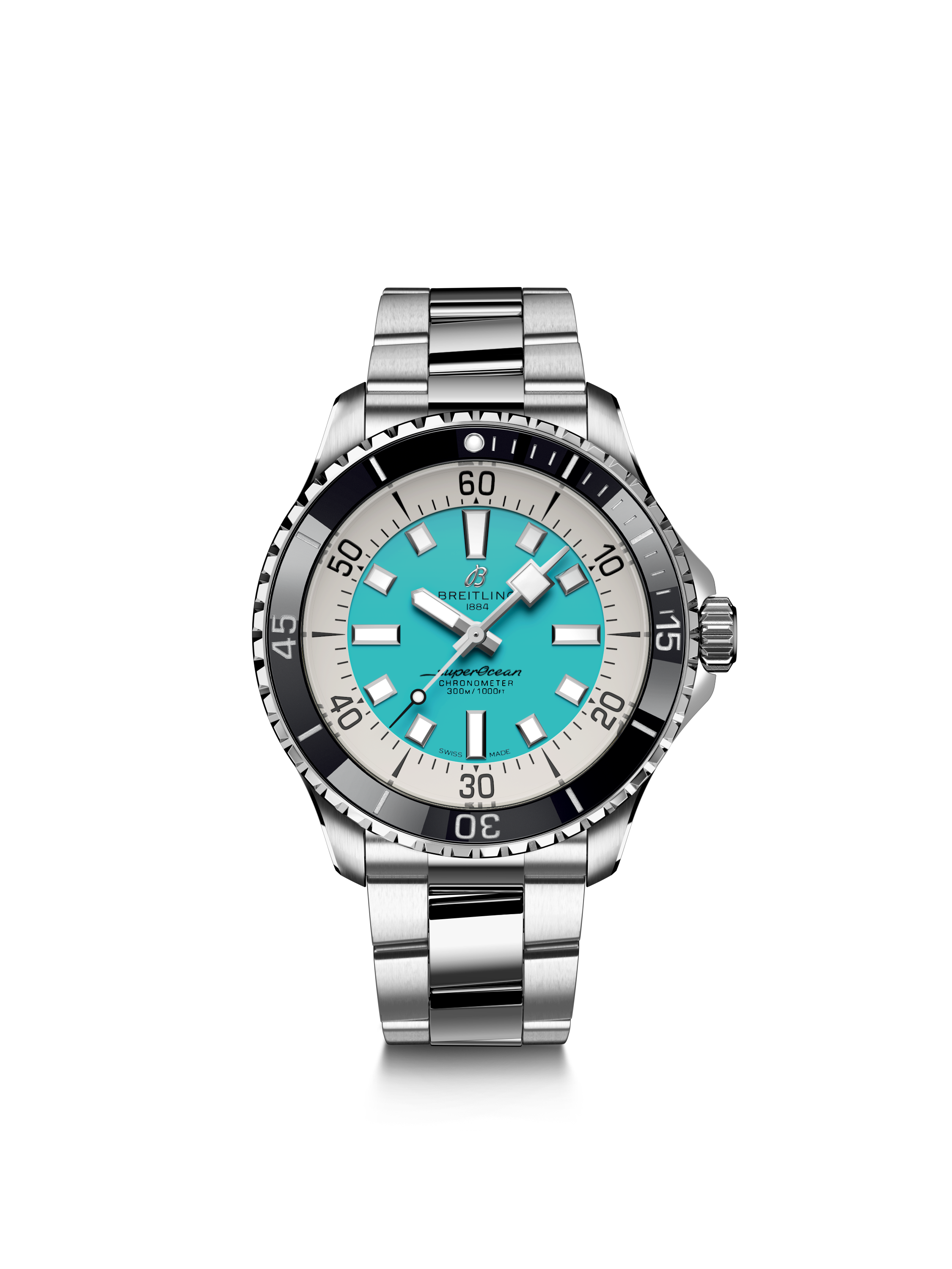 Superocean Automatic Turquoise Steel 44