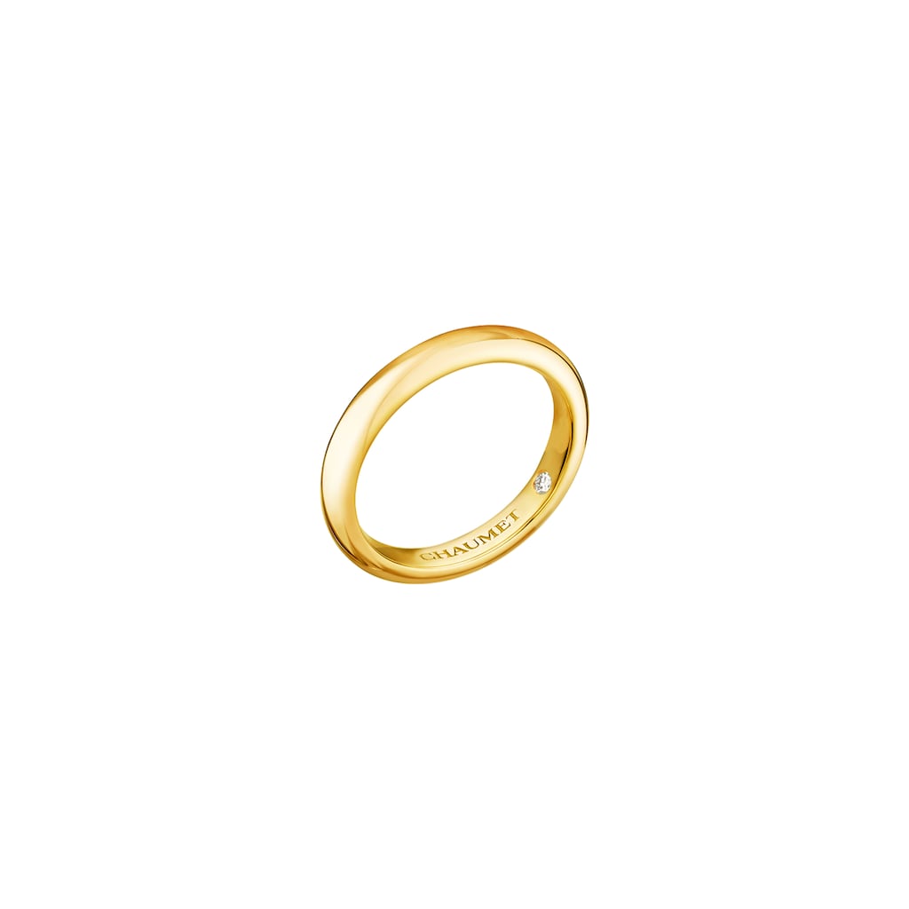 Alliance Les Éternelles de Chaumet Classiques                                                                                            Or jaune, diamant, 3mm                                          080296