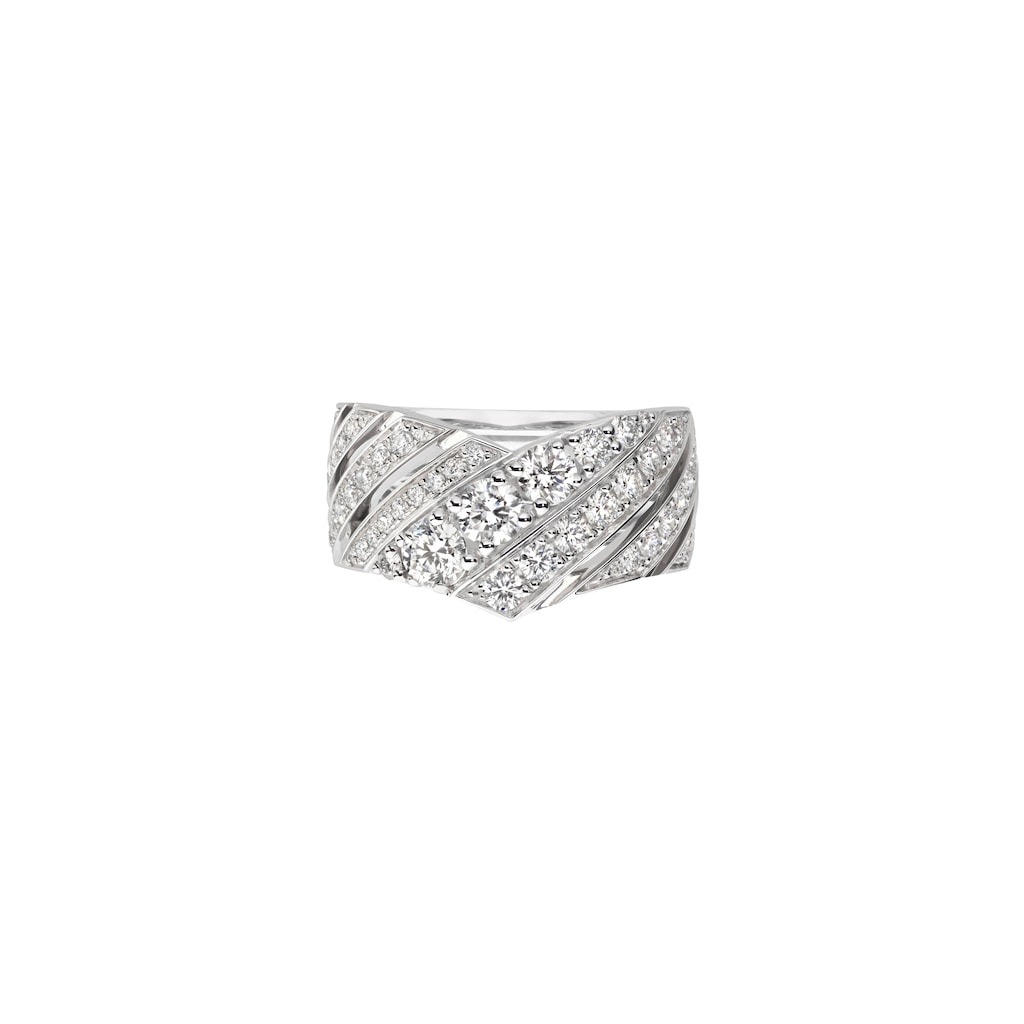 Bague Joséphine Aigrette                                                                                            Or blanc, diamants                                          085396