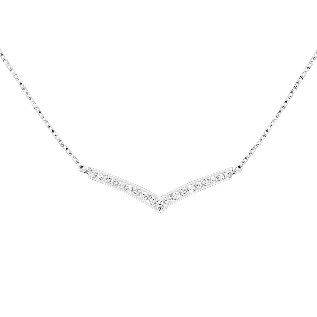 Pendentif Joséphine Aigrette                                                                                            Or blanc, diamants                                          084965