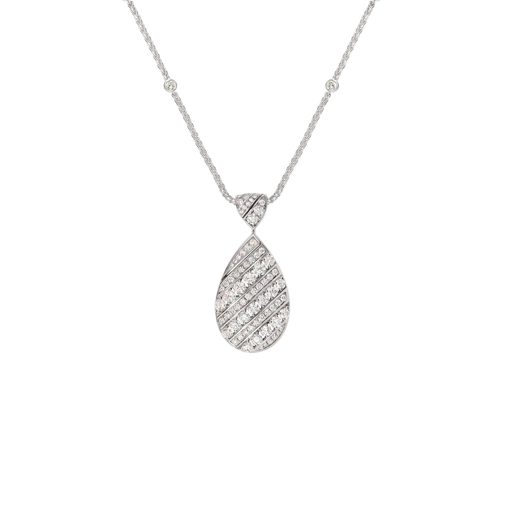 Pendentif Joséphine Aigrette                                                                                            Or blanc, diamants                                          085358