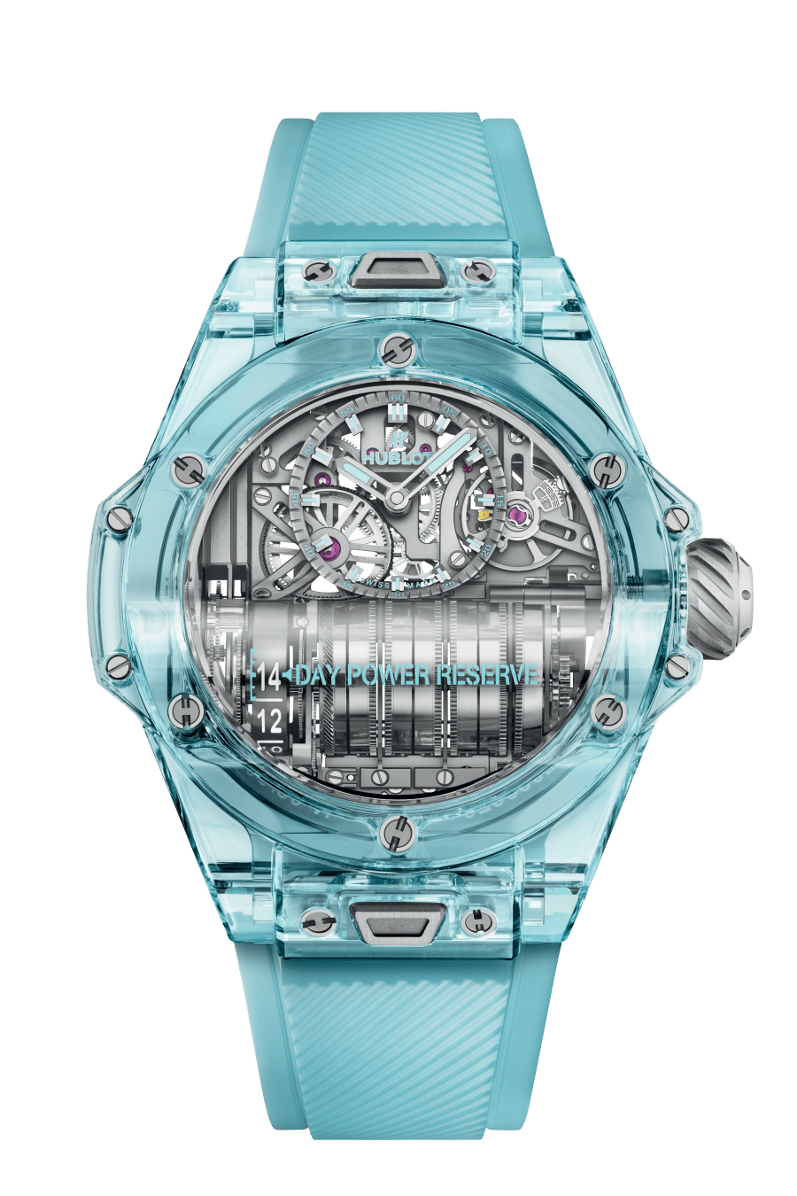 MP-11 Power Reserve 14 Days Water Blue Sapphire 45MM BIG BANG Référence :  911.JL.0129.RX -1