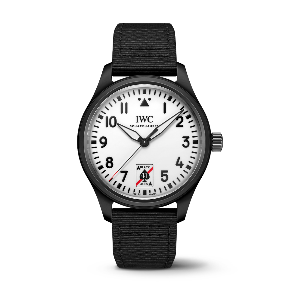 Montre d'aviateur automatic 41 black aces Montres d’Aviateur Référence :  IW326905 -1