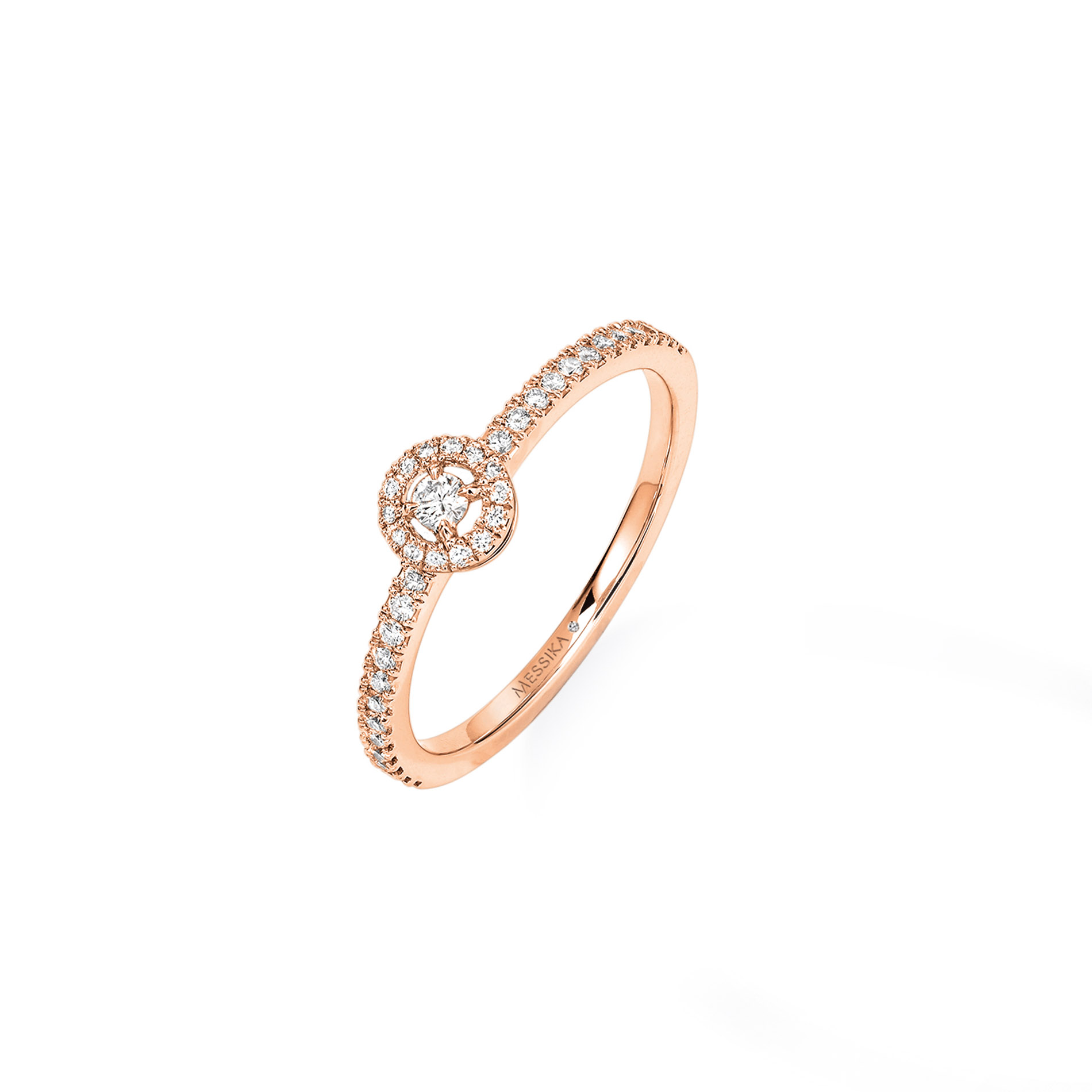 Bague Joy PM Diamant Or Rose