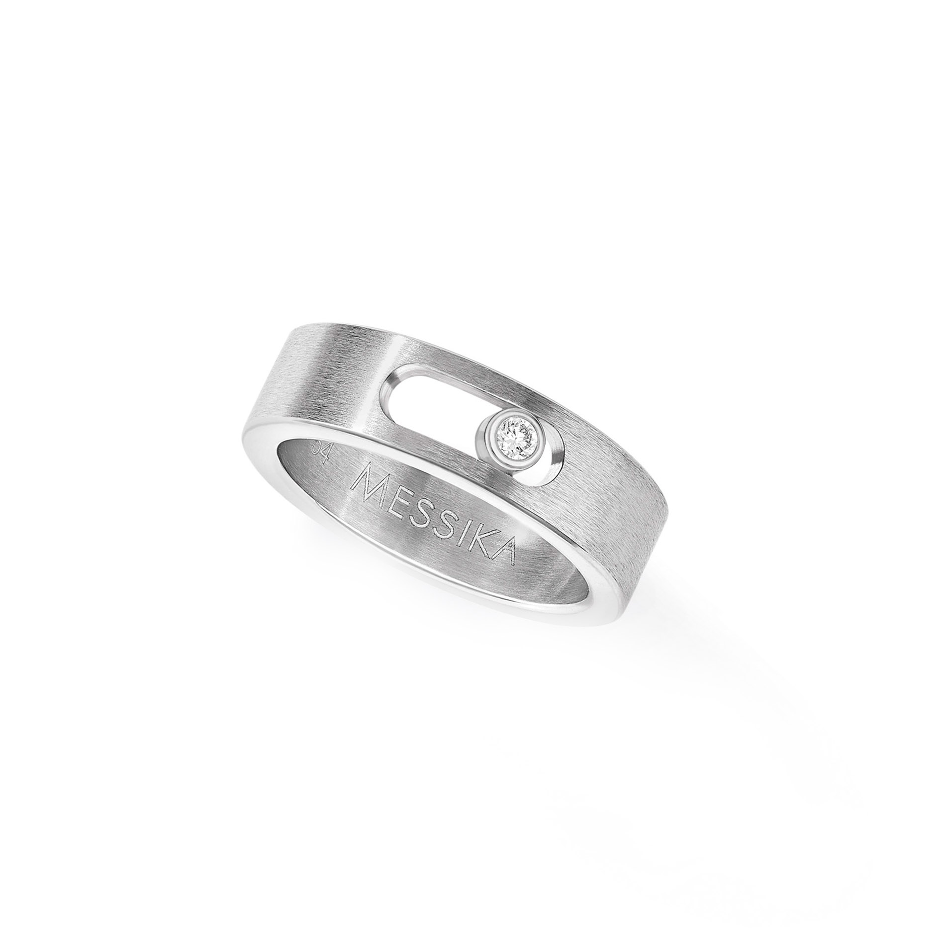 Bague Move Titanium PM Diamant Titane Naturel