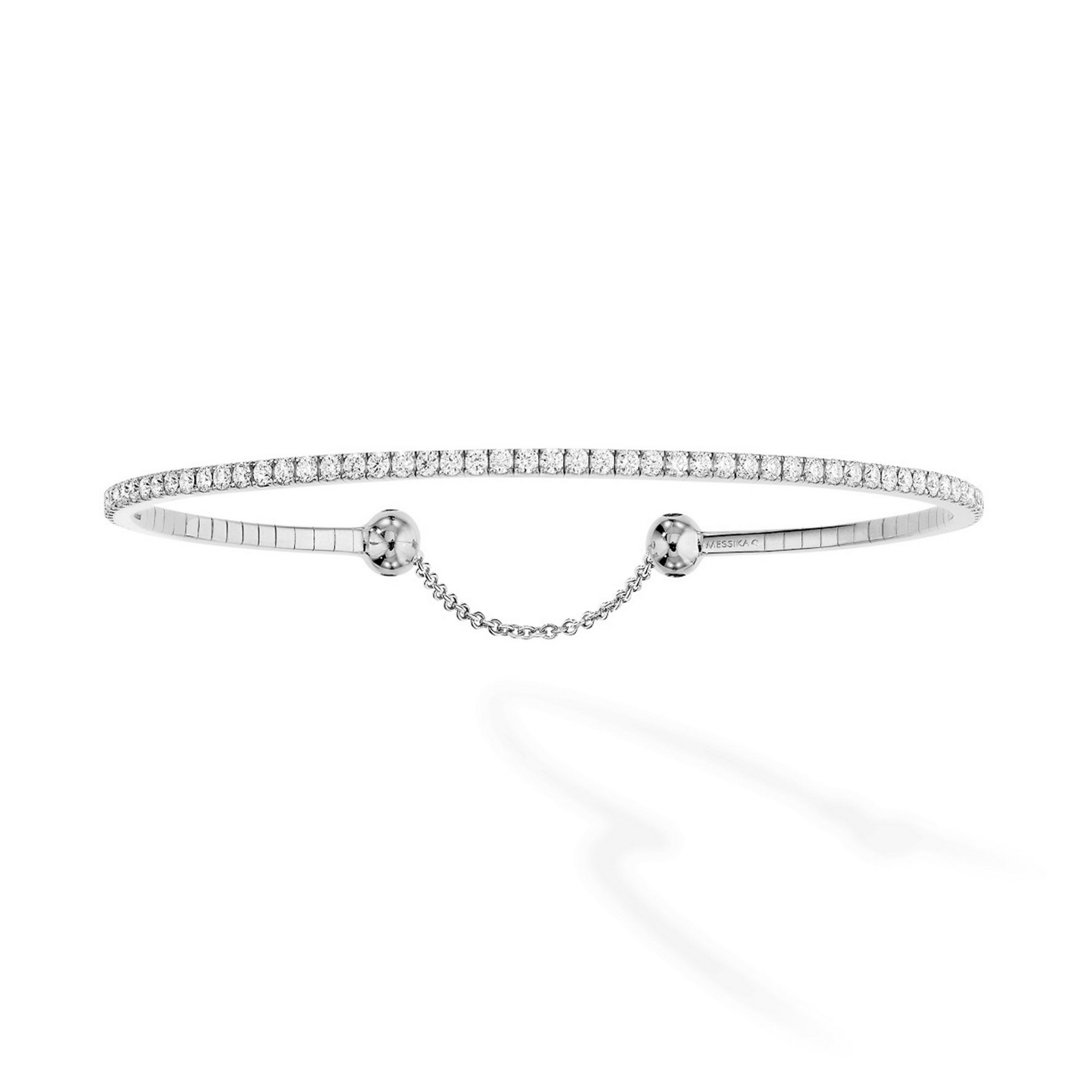 Bracelet Diamant Or Blanc