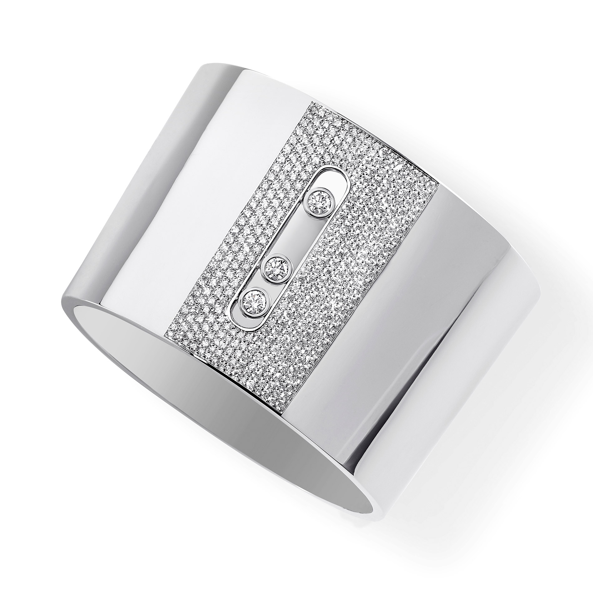 Bracelet Diamant Or Blanc Move Joaillerie Référence :  05777-WG -1