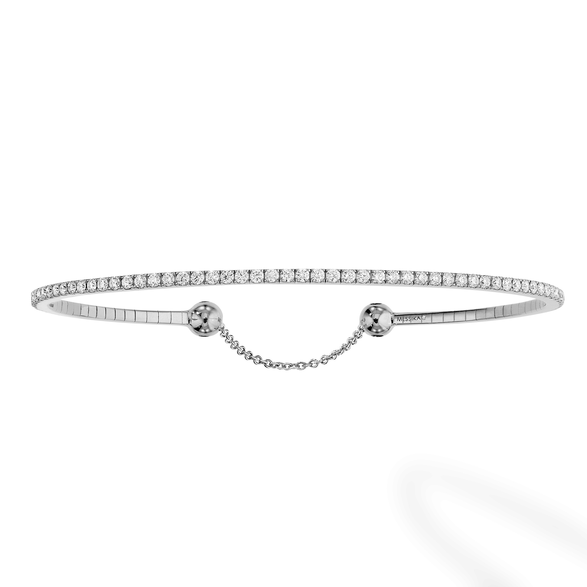 Bracelet Diamant Or Blanc