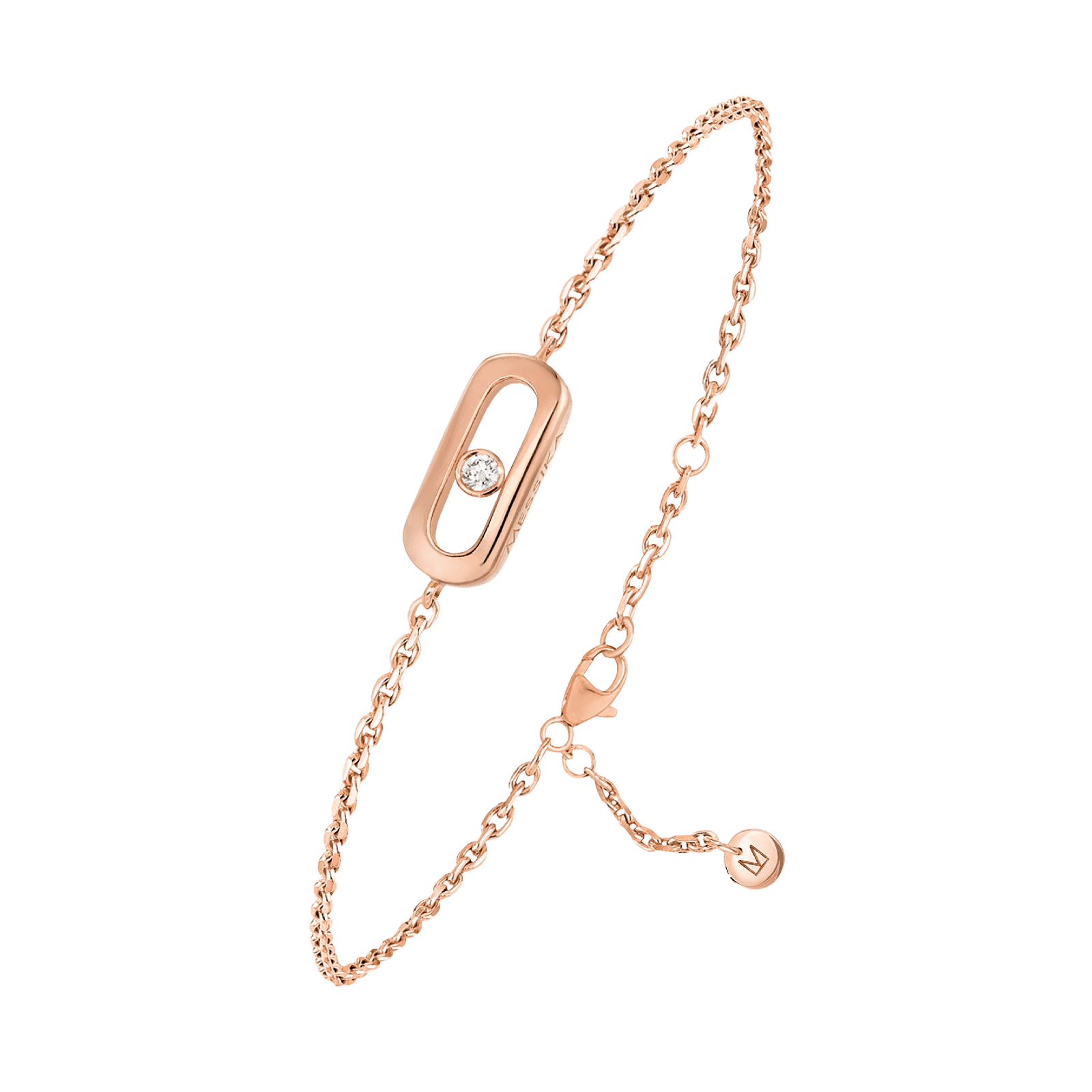 Bracelet Messika CARE(S) Diamant Or Rose