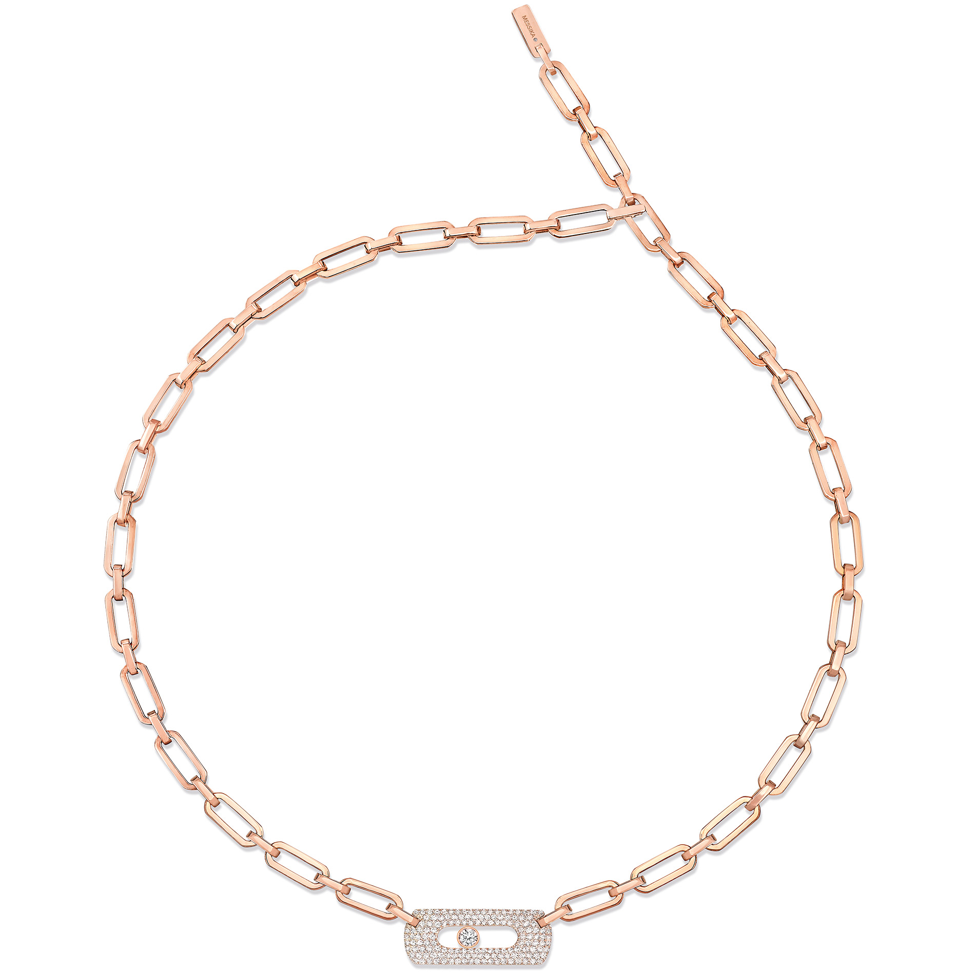 Collier Diamant Or rose My Move