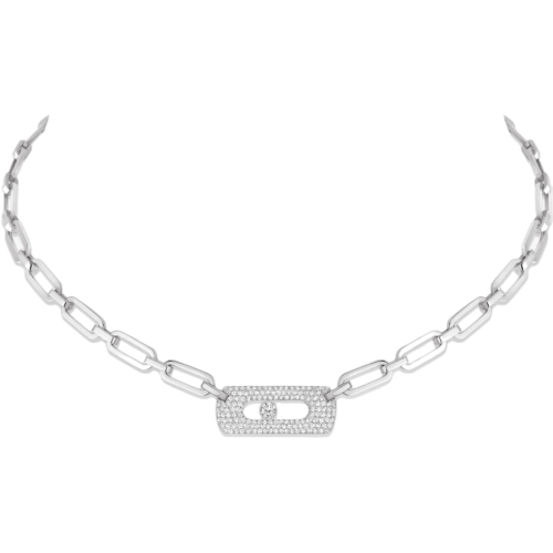 Collier Diamant Or blanc My Move