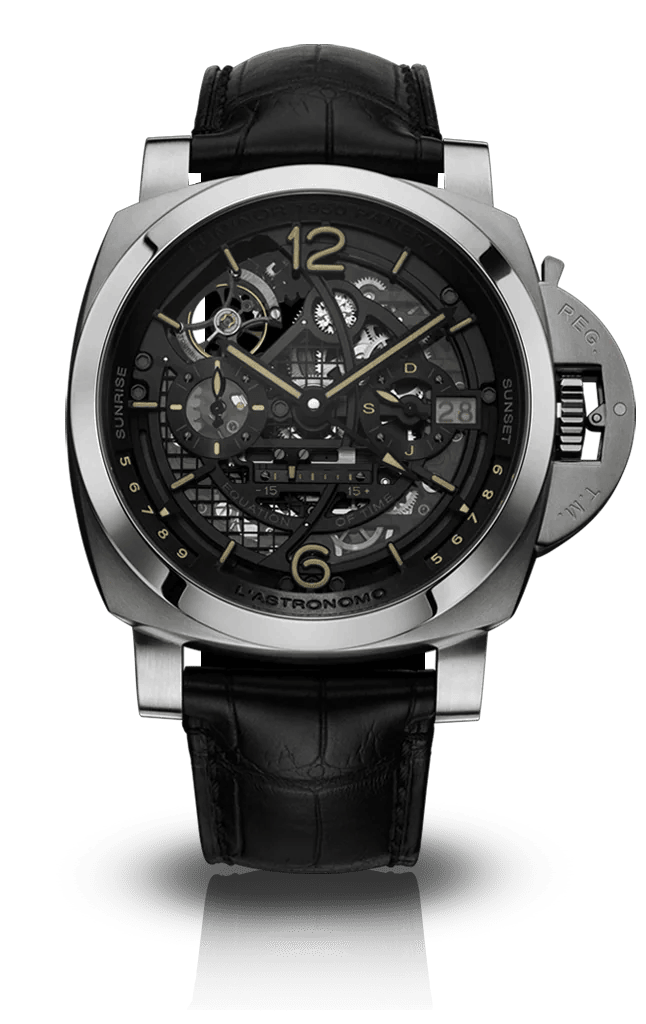 Luminor Tourbillon Moon Phases Equation Of Time GMT
