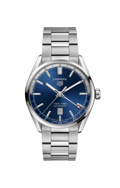 TAG Heuer Carrera Twin-Time Date 41 mm