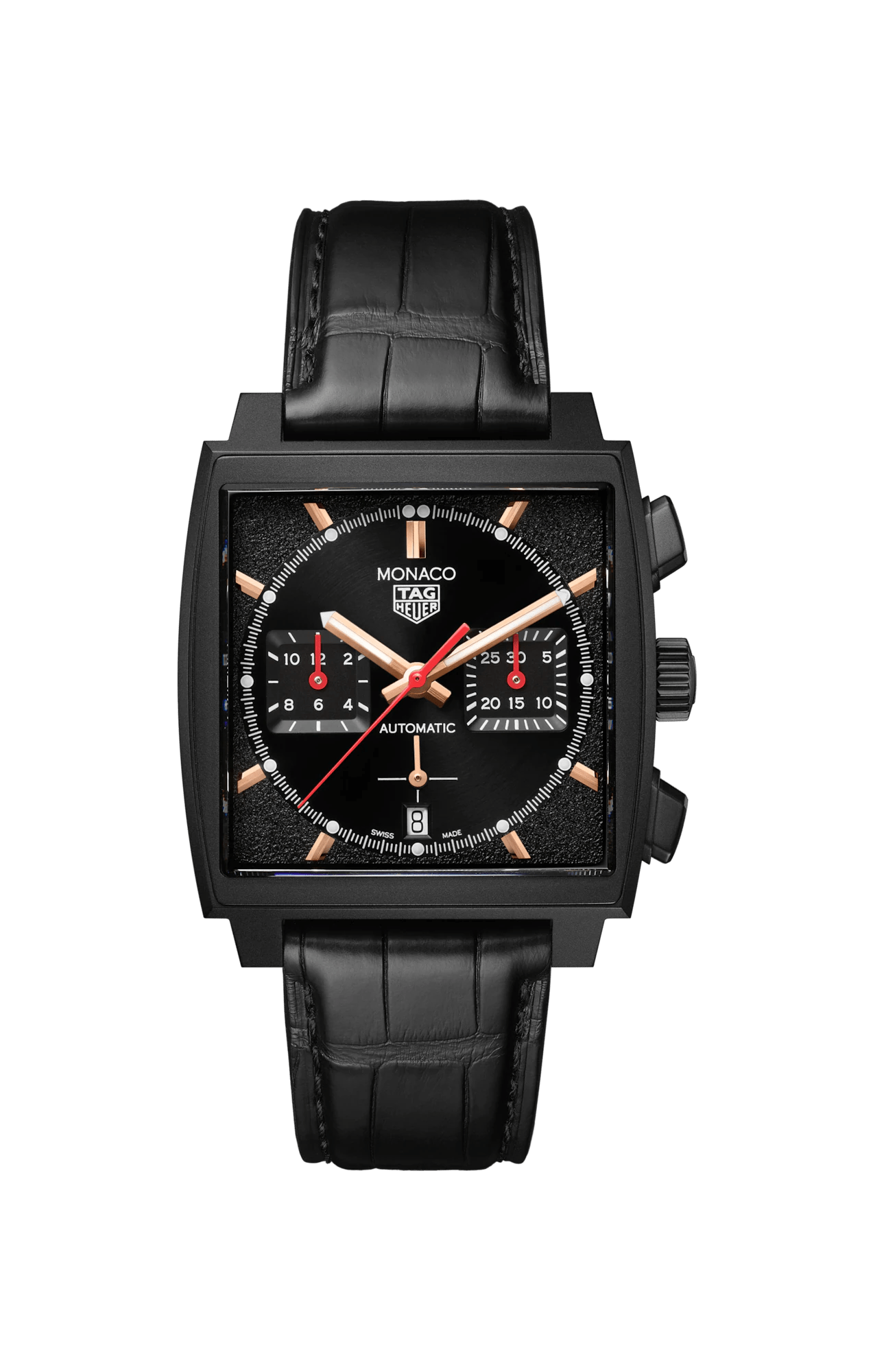 TAG Heuer Monaco Chronographe automatique 39 mm                                                              TAG Heuer MONACO Référence :  CBL2180.FC6497 -1