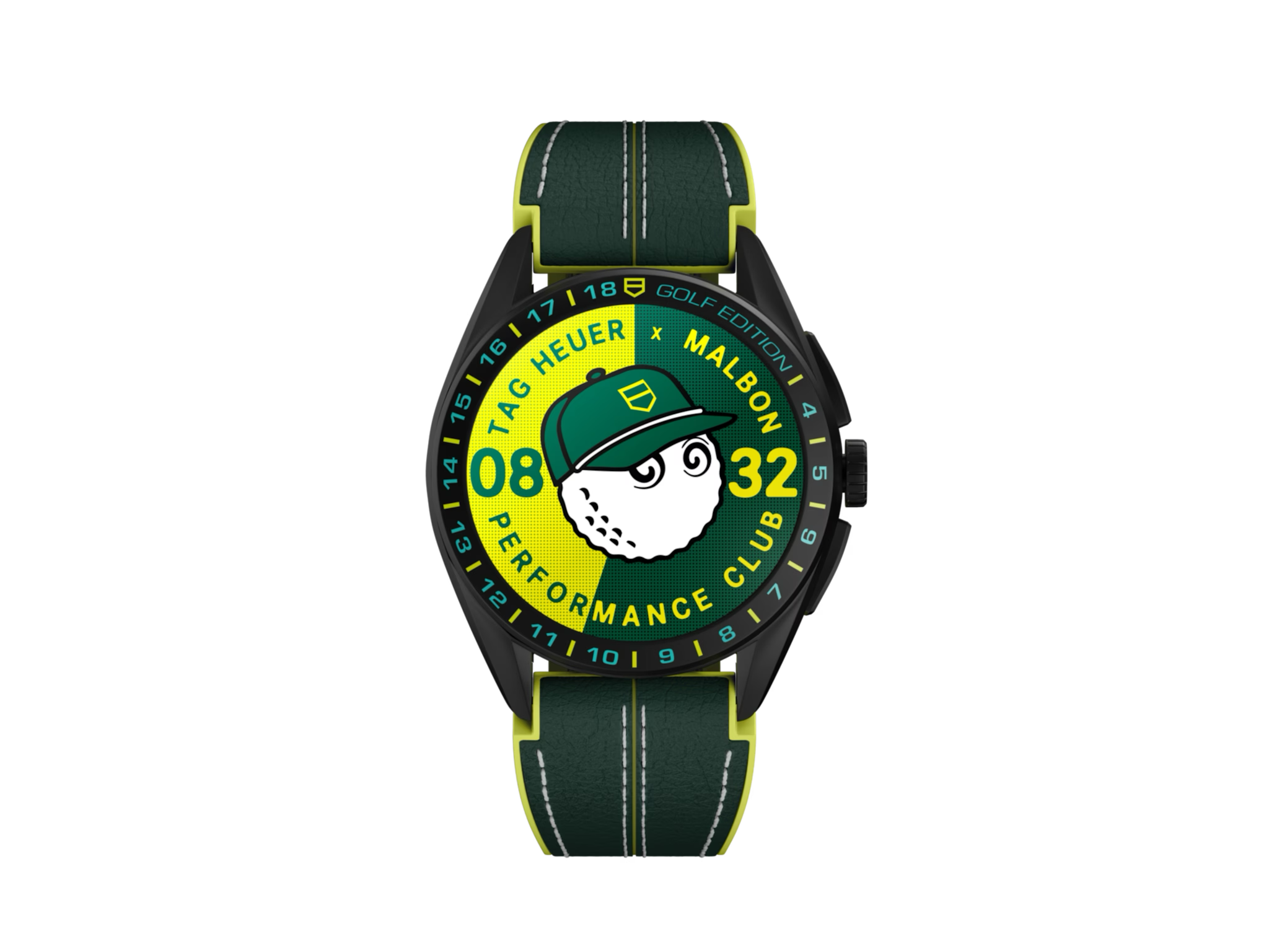 Tag heuer connected calibre E4 Malbon Golf Edition