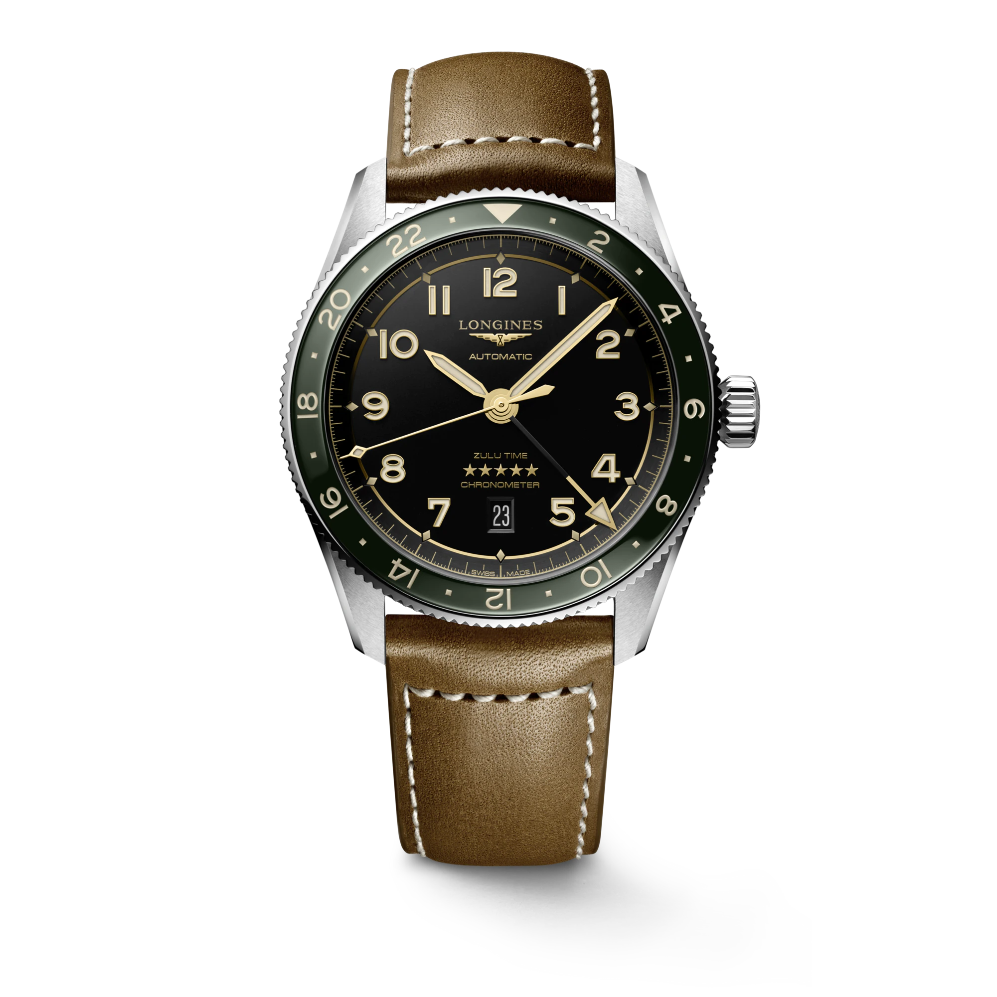 Longines Spirit Zulu Time Sport Référence :  L3.812.4.63.2 -1