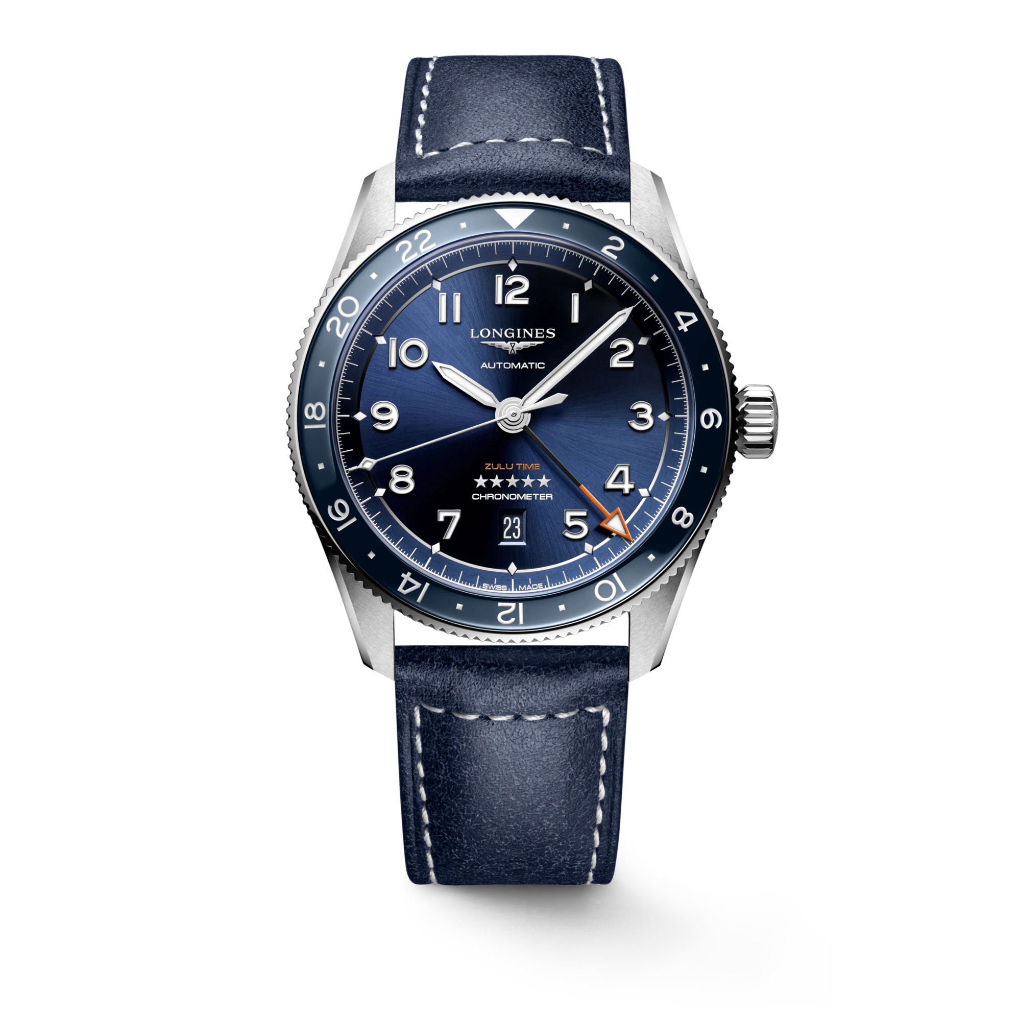 Longines Spirit Zulu Time Sport Référence :  L3.812.4.93.2 -1