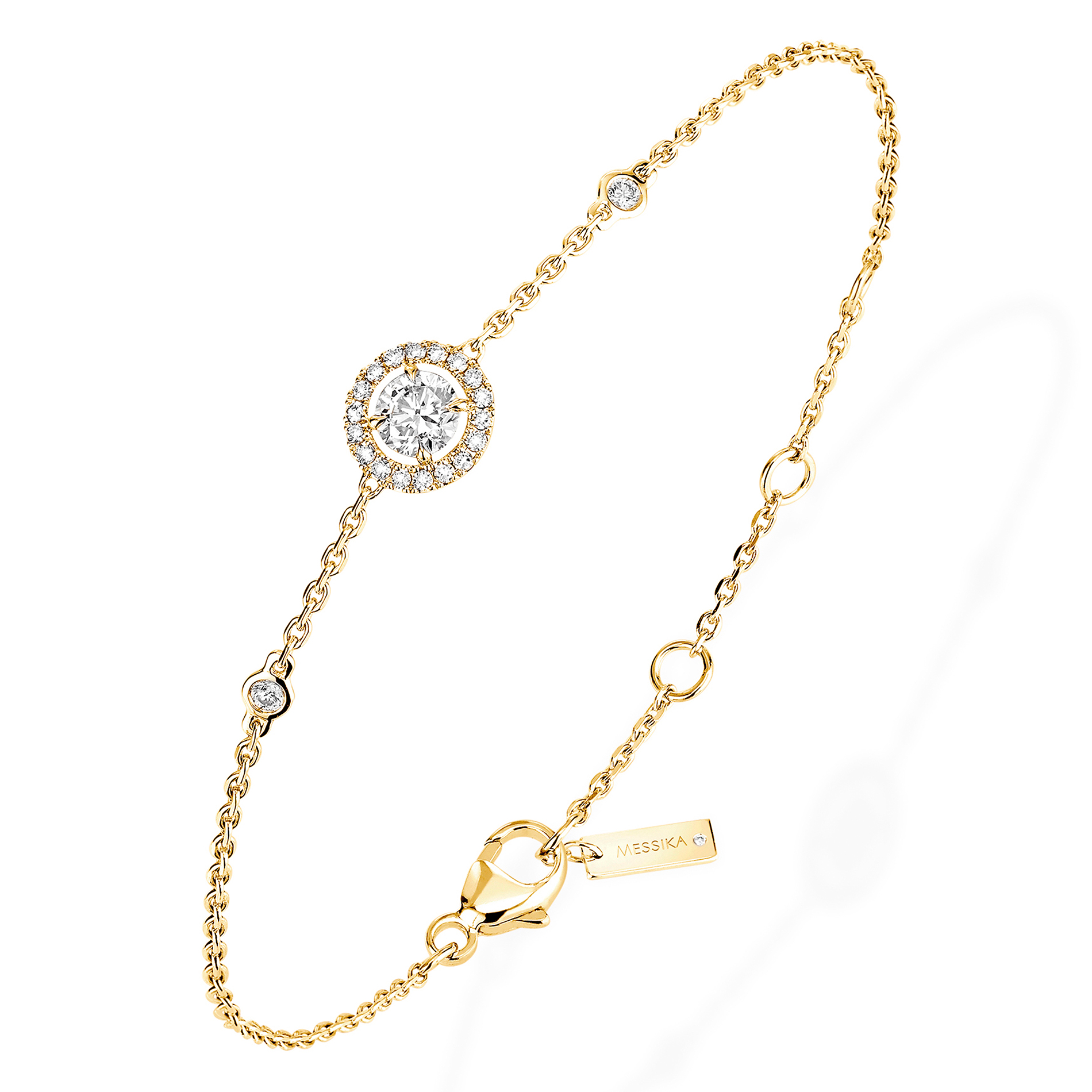Bracelet Diamant Or Jaune Joy Référence :  04288-YG -1