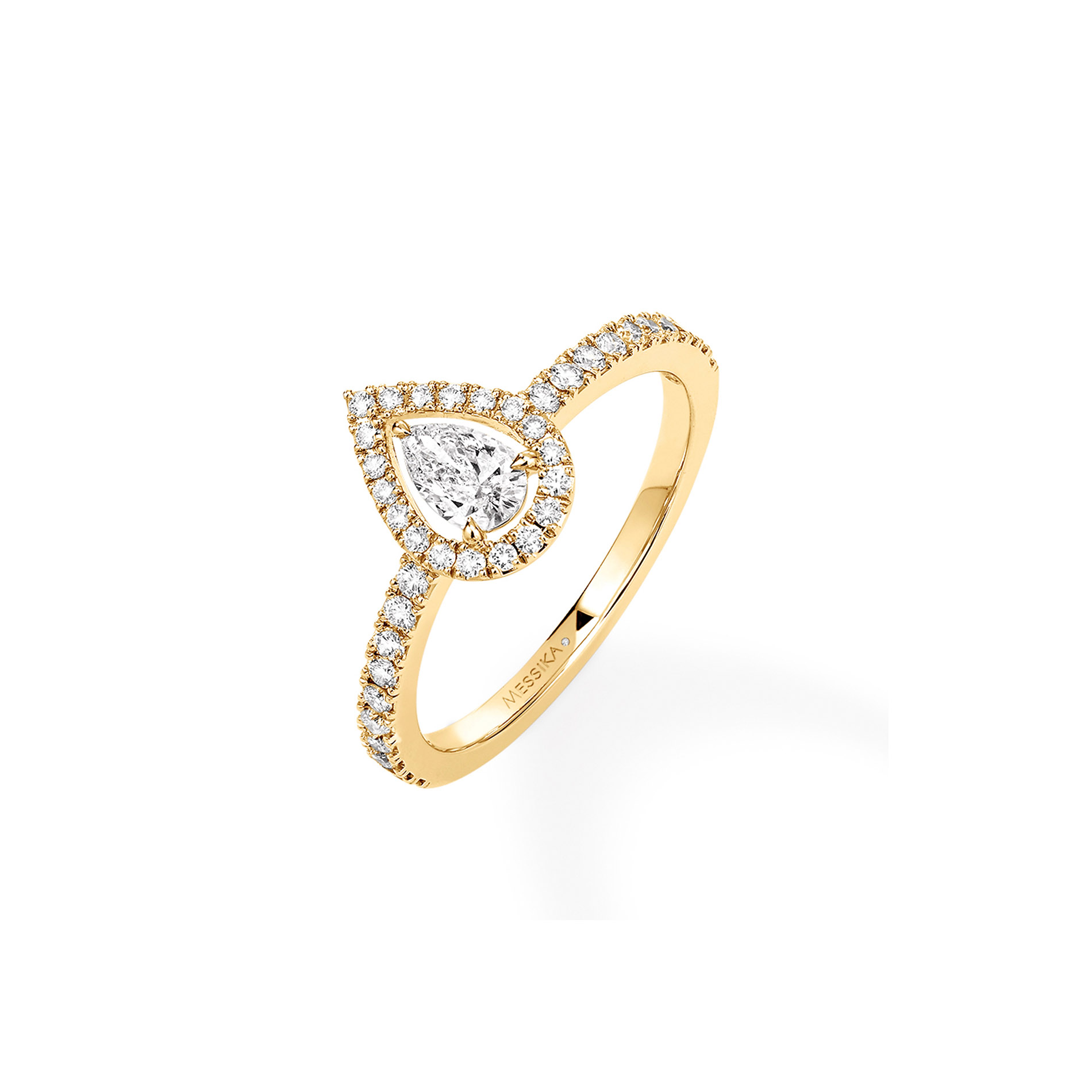 Bague Diamant Or Jaune