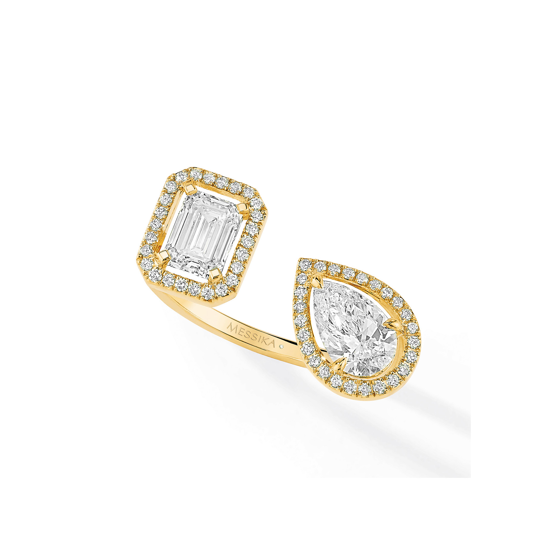 Bague Diamant Or Jaune