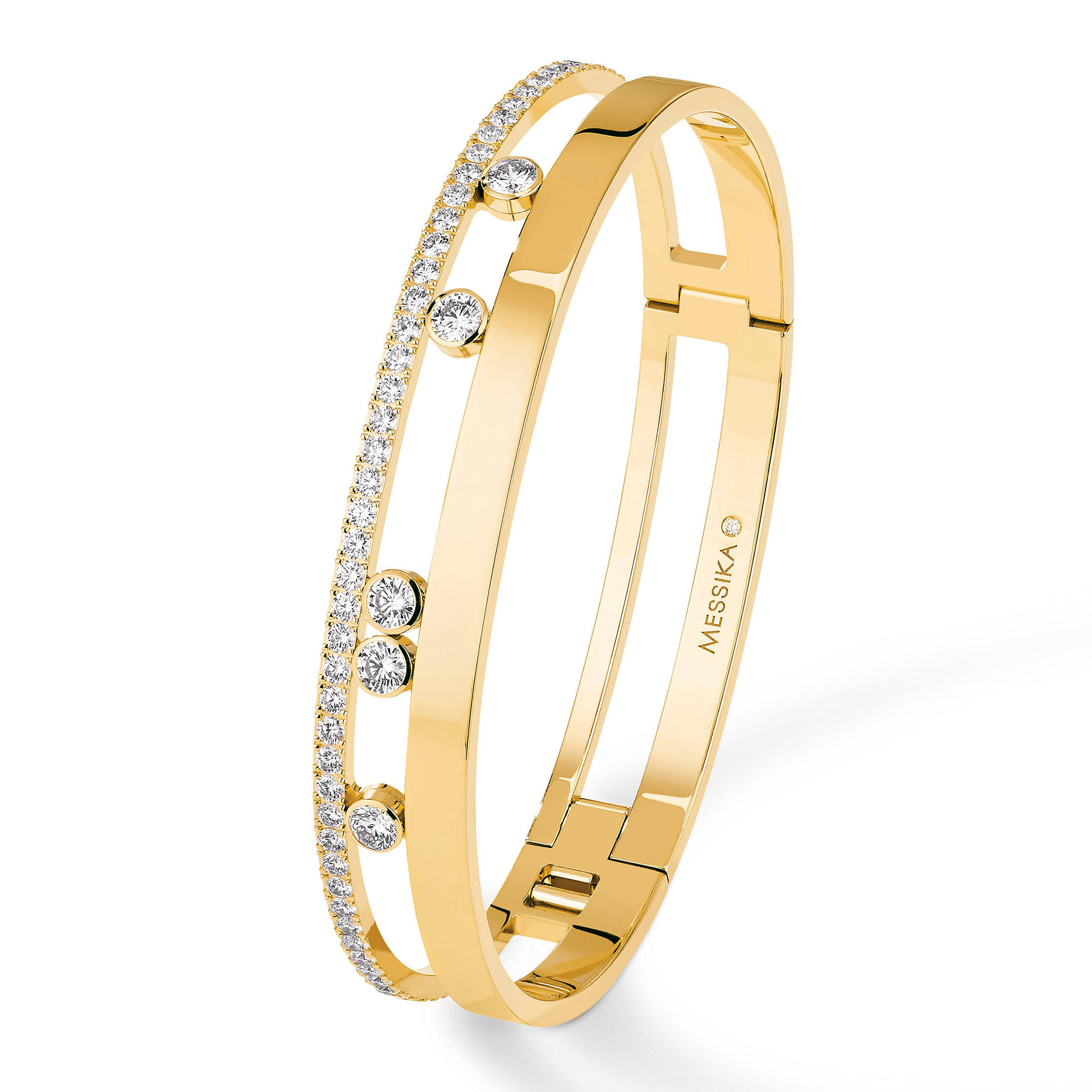 Bracelet Diamant Or Jaune Move Romane Référence :  06747-YG -1