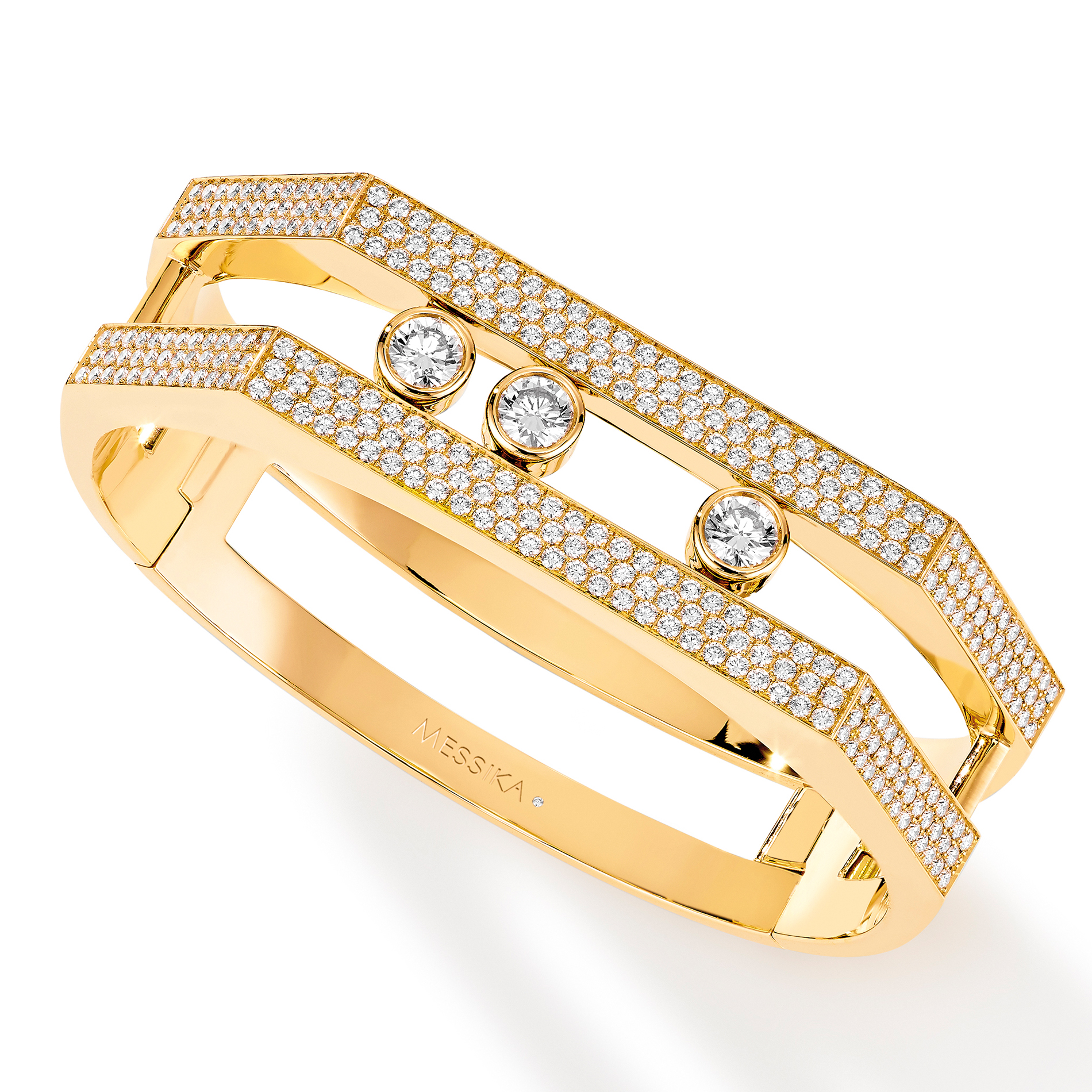 Bracelet Diamant Or Jaune Move 10th Référence :  06750-YG -1