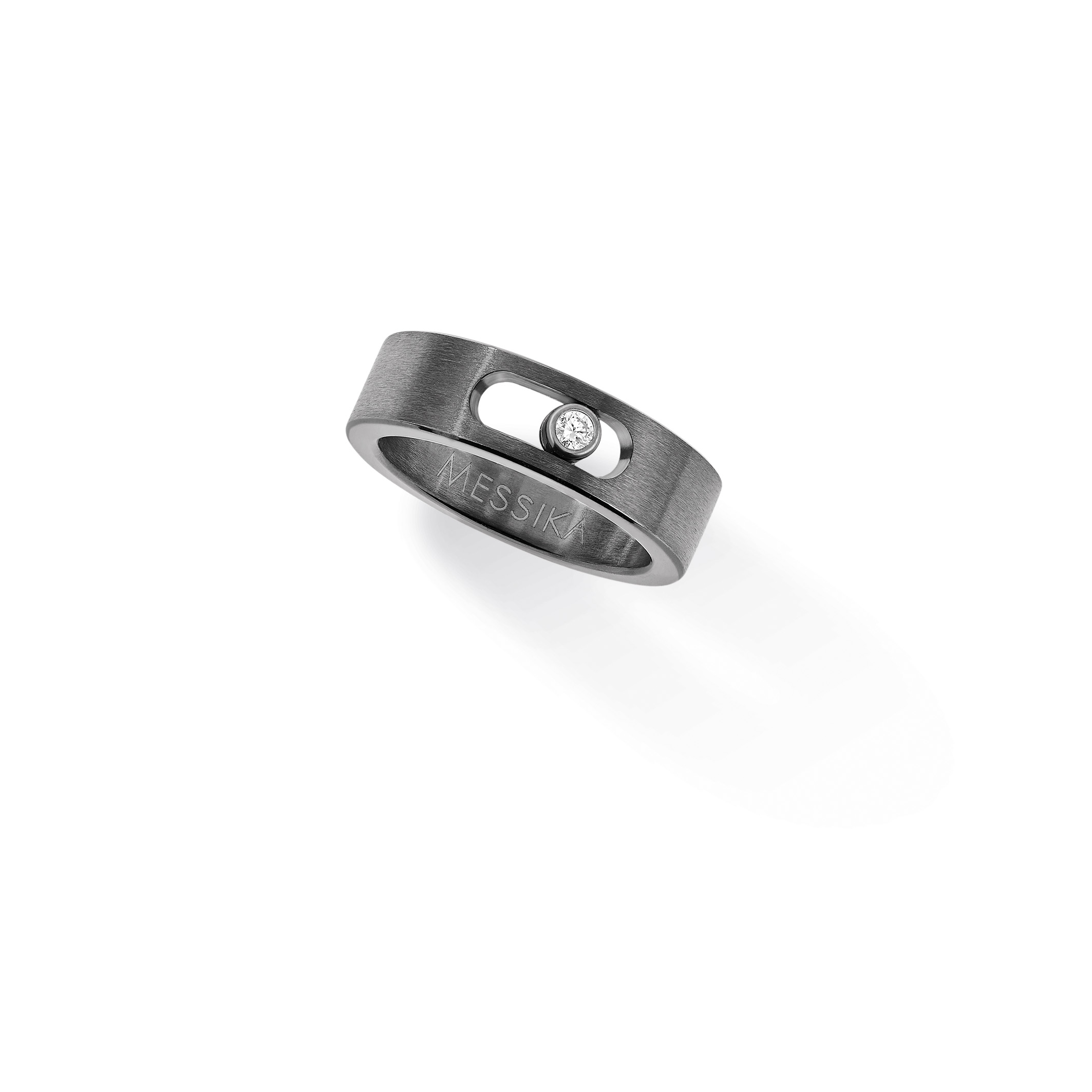 Bague Move Titanium Graphite PM Diamant Titane Graphite