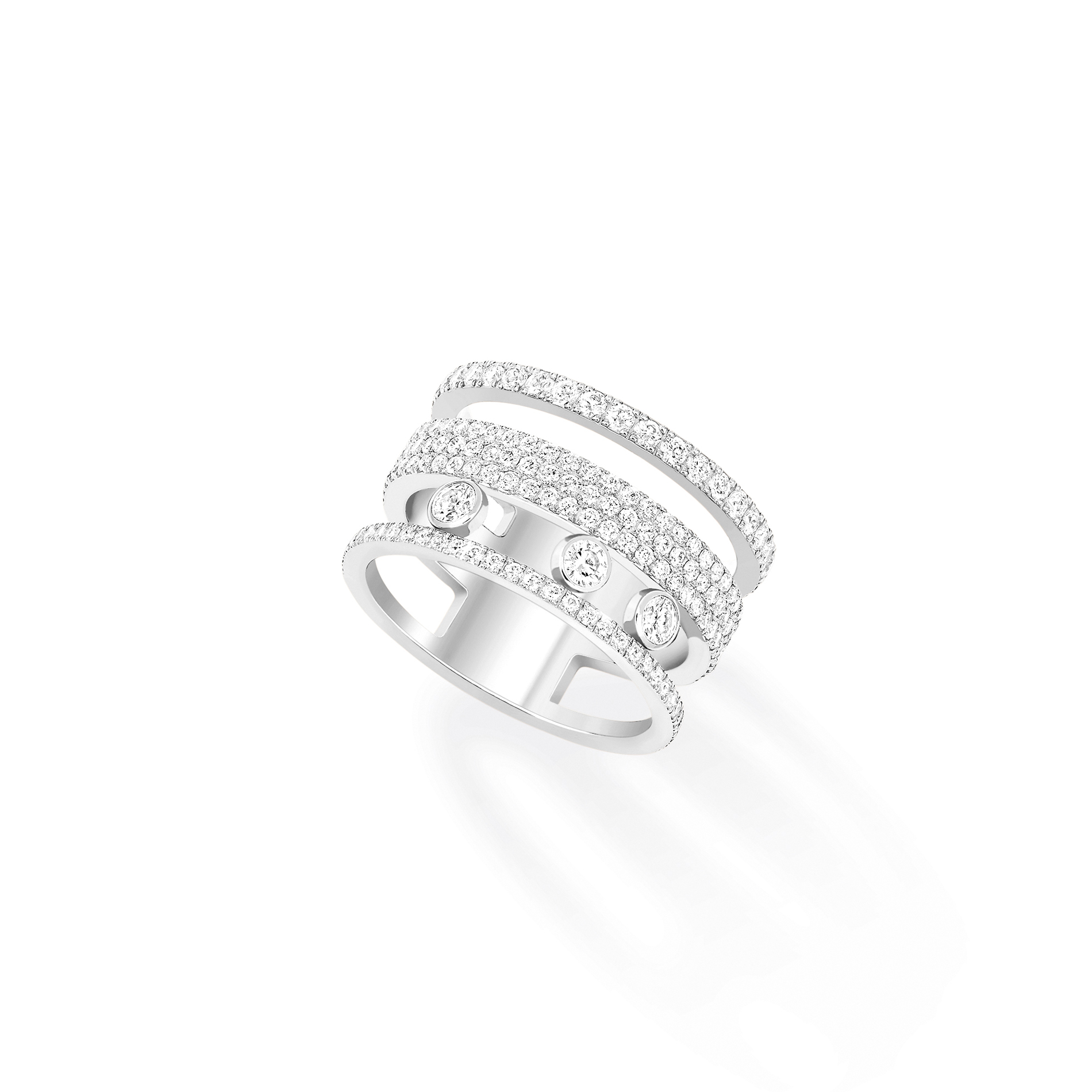 Bague Diamant Or Blanc