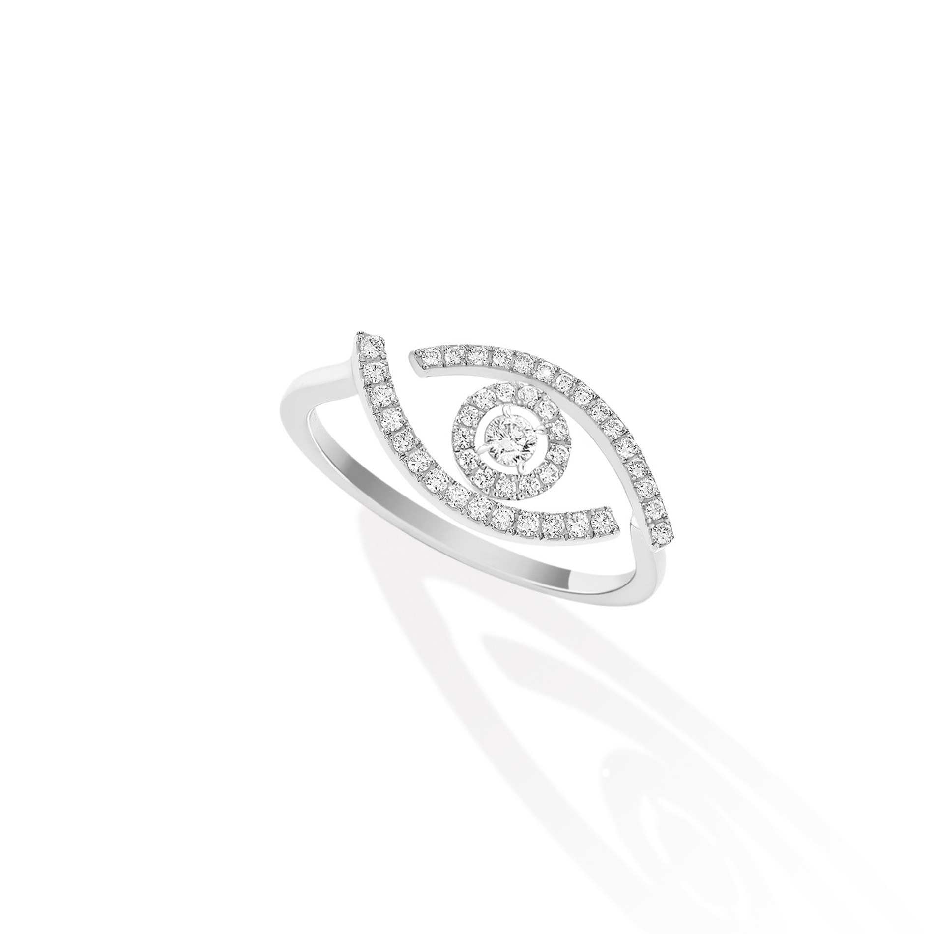 Bague Diamant Or Blanc