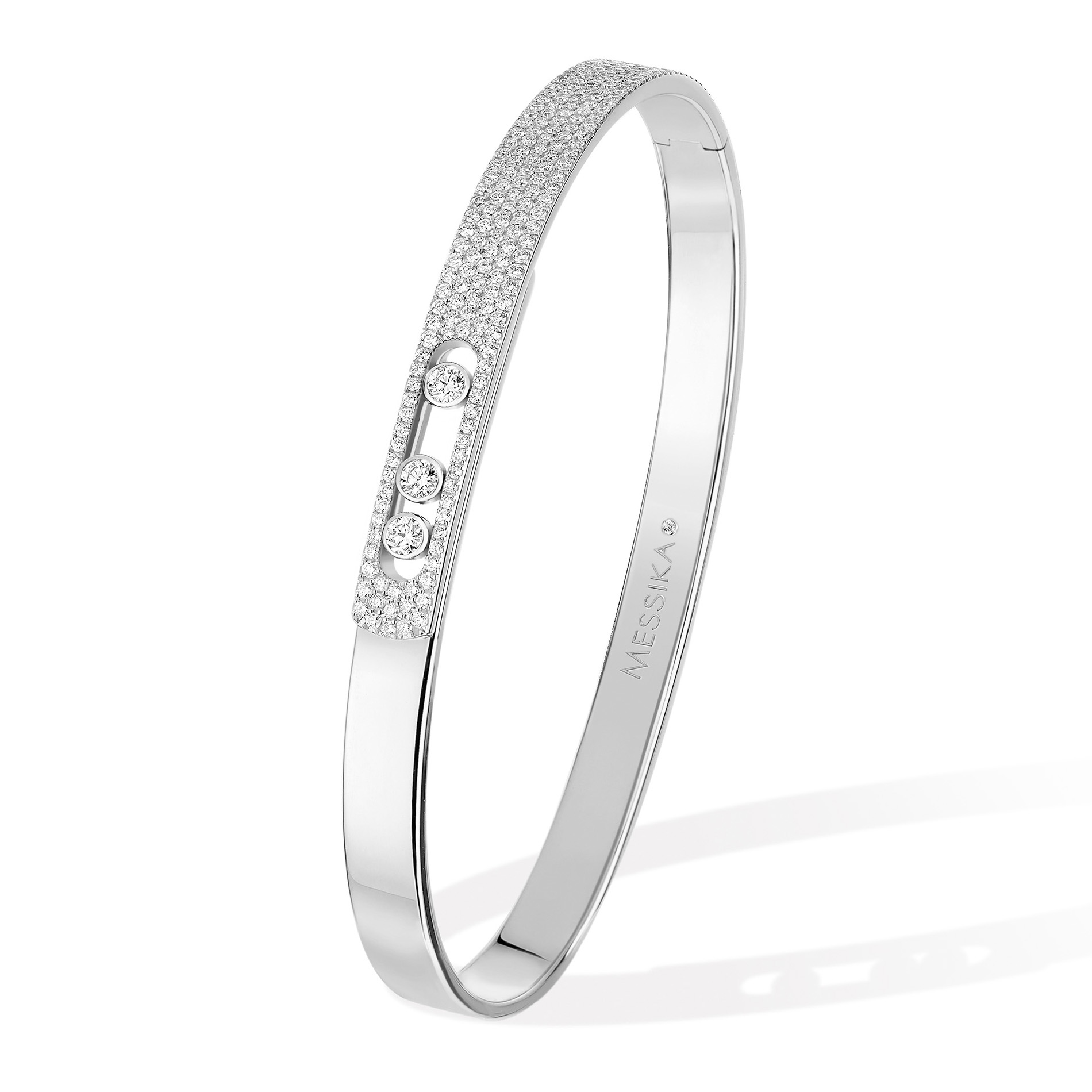 Bracelet Diamant Or Blanc Move Noa Référence :  10093-WG -1