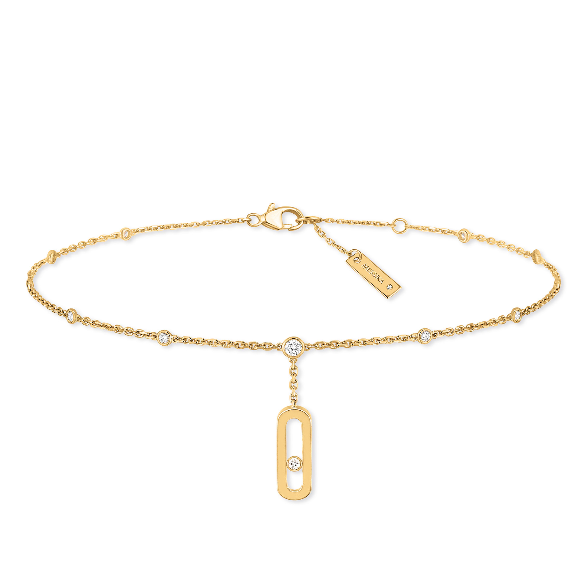 Bracelet Diamant Or Jaune