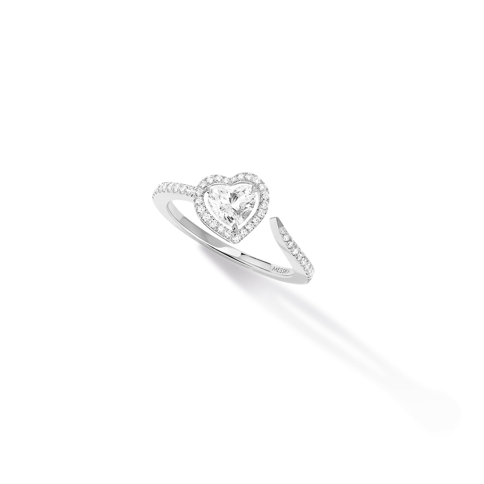 Bague Joy diamant Cœur 0,40ct Diamant Or Blanc Joy Coeur Référence :  11994-WG -1