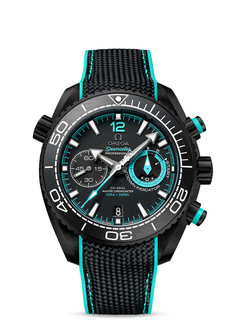 Planet Ocean 600m Chronographe co‑axial master chronometer 45,5 mm Seamaster Référence :  215.92.46.51.01.003 -1