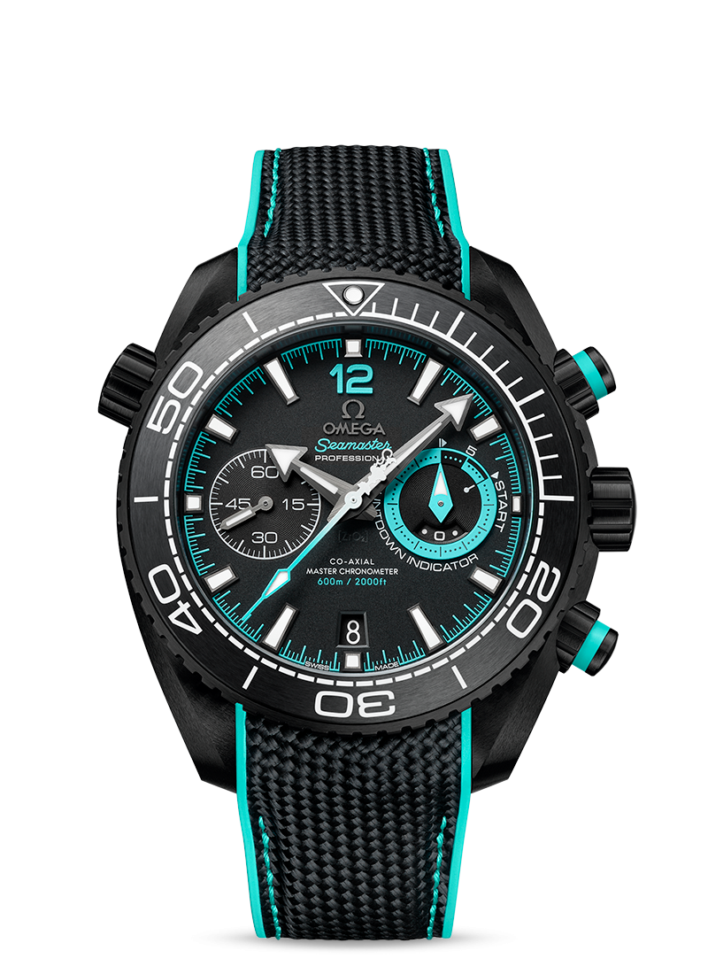 Planet Ocean 600m Chronographe co‑axial master chronometer 45,5 mm