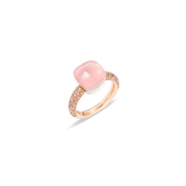 Bague Nudo Quarzo Rosa Classic Nudo Référence :  PAC0040_O7000_BRCQR -1