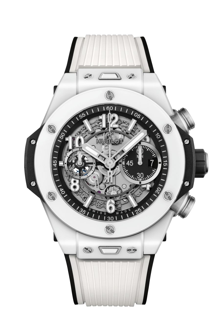 Unico White Ceramic 44MM