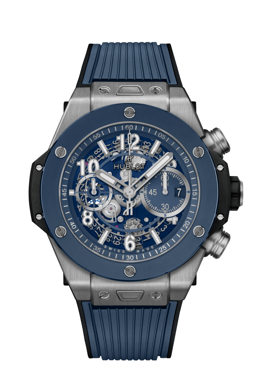 Unico Titanium Blue Ceramic 44MM BIG BANG Référence :  421.NL.5170.RX -1