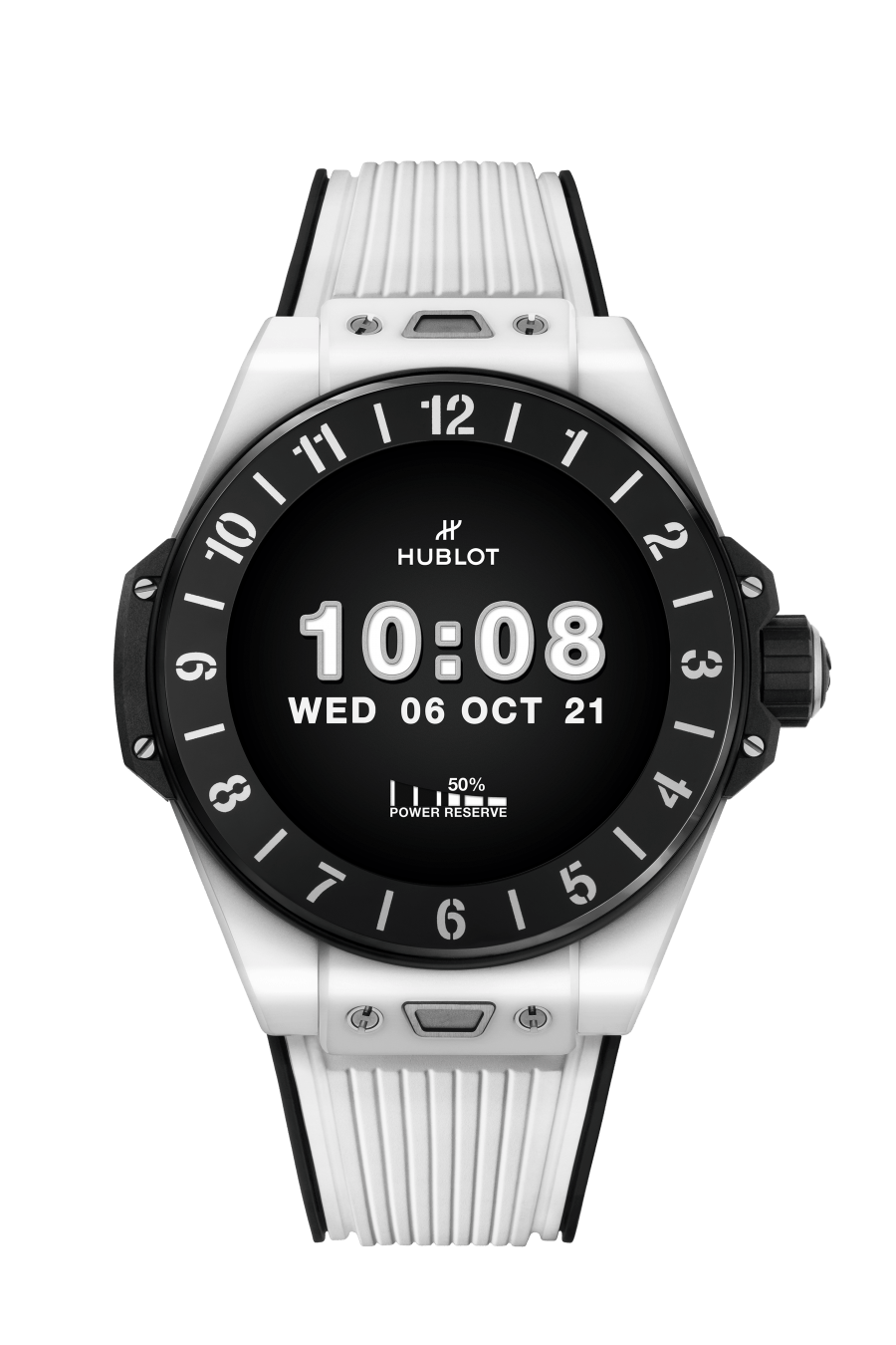 e White Ceramic 42MM