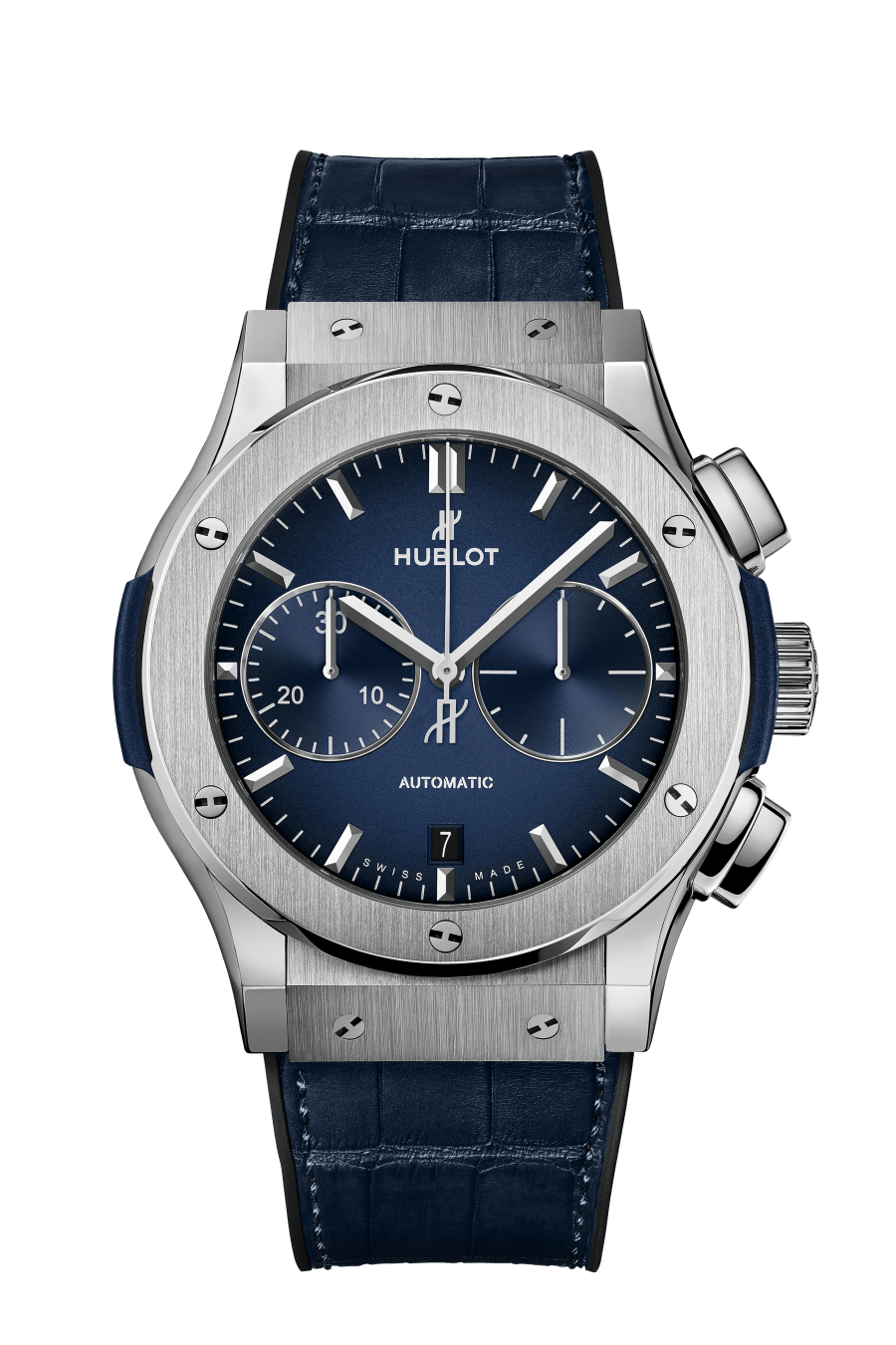 Chronograph Titanium Deep Blue 45MM CLASSIC FUSION Référence :  521.NX.6670.LR.JPN18 -1