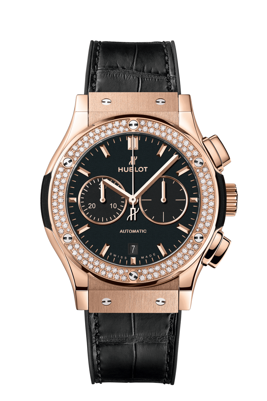 Chronograph King Gold Diamonds 42MM