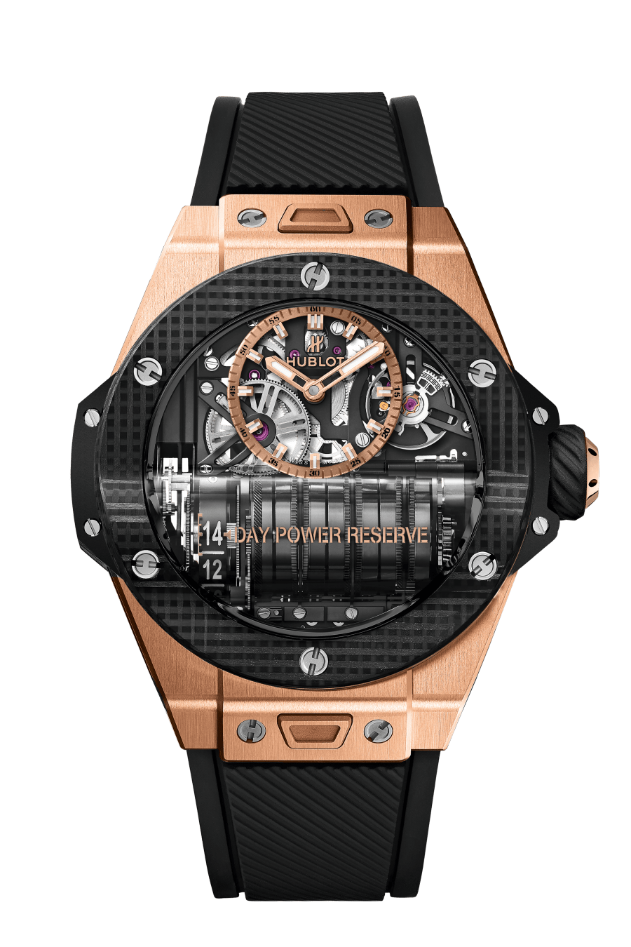 MP-11 Power Reserve 14 Days King Gold 3D Carbon  45MM