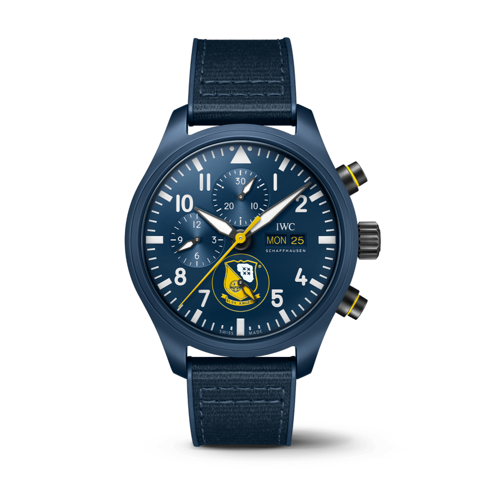 Montre d’Aviateur Chronographe Édition «Blue Angels®» Montres d’Aviateur Référence :  IW389109 -1