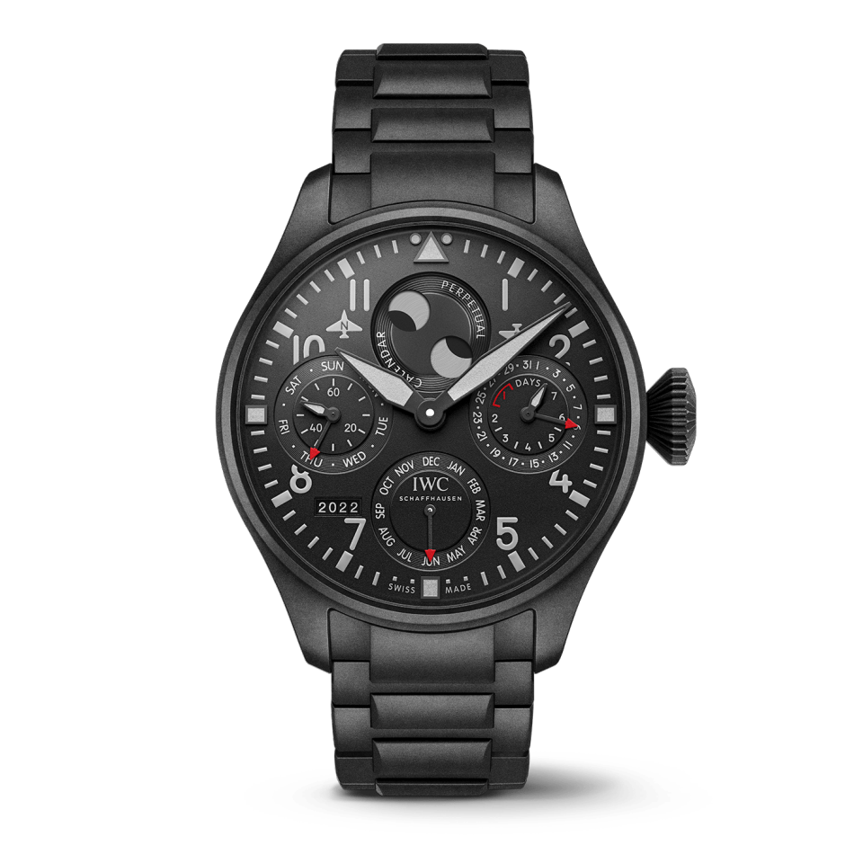 Grande Montre d’Aviateur Calendrier Perpétuel TOP GUN  Ceratanium®