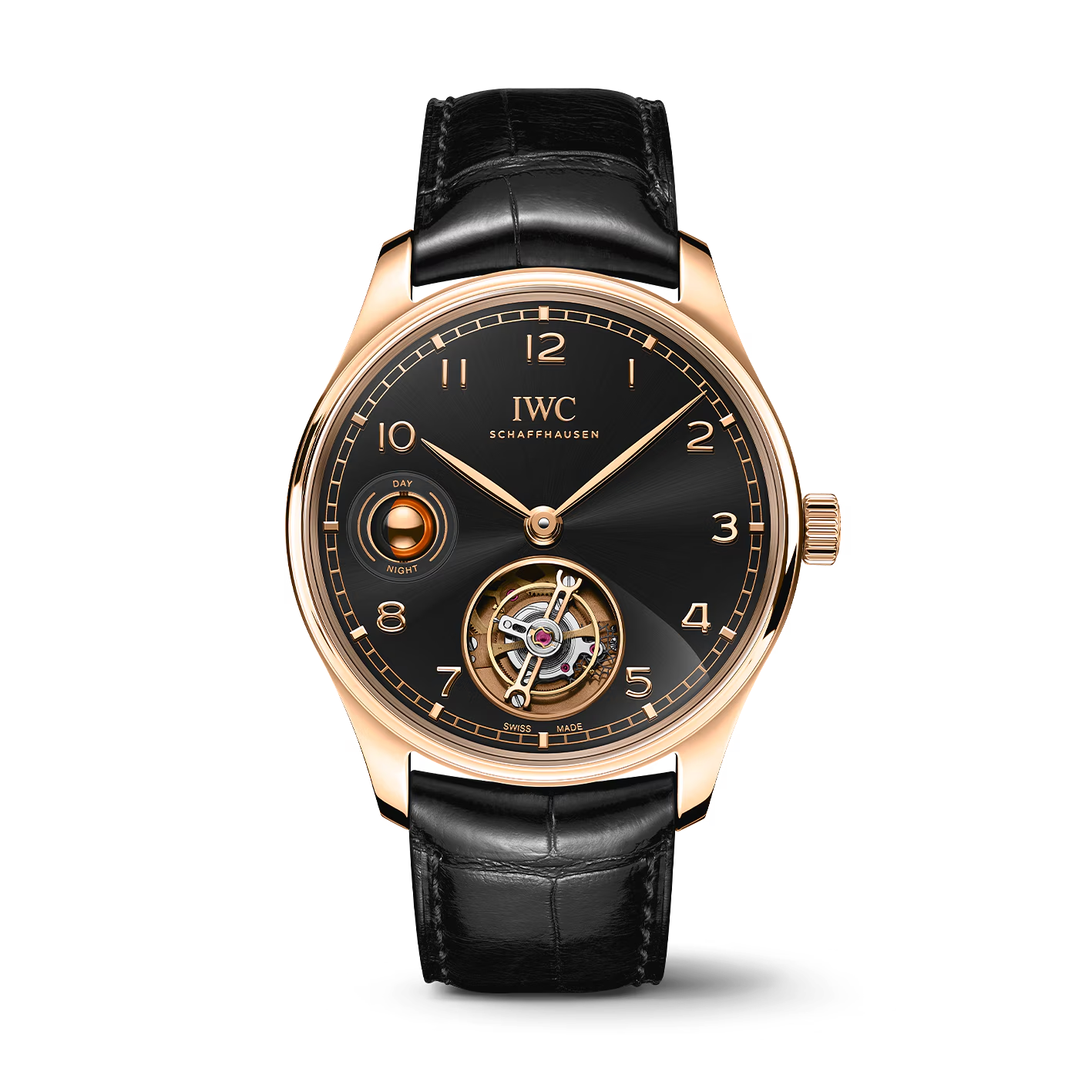 PORTUGIESER TOURBILLON REMONTAGE MANUEL JOUR & NUIT