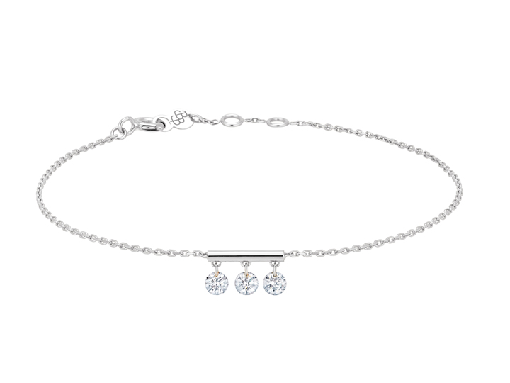 BRACELET Pampilles, 3 diamants brillants, 0,30 carat PAMPILLES Référence :  BT0023WGDI -1