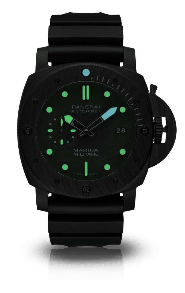 Submersible Marina Militare Carbotech™ - 47mm SUBMERSIBLE Référence :  PAM02979 -3