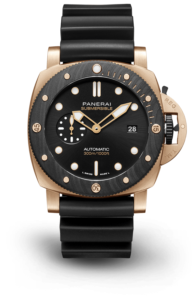 Submersible QuarantaQuattro Goldtech™ OroCarbo SUBMERSIBLE Référence :  PAM02070 -1